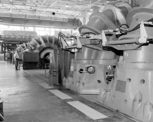 New exhausters in the PSL Equipment Building following a major upgrade with the addition of PSL No. 3 and 4.