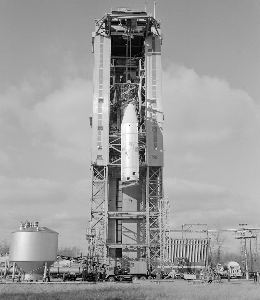 Crane lowering shroud from B-3