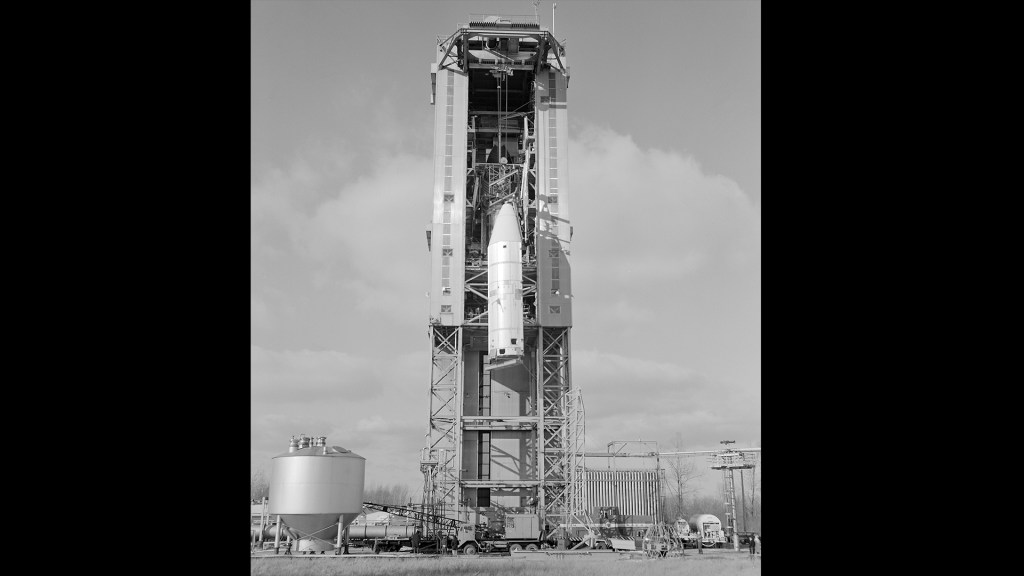 Crane lowering shroud from B-3
