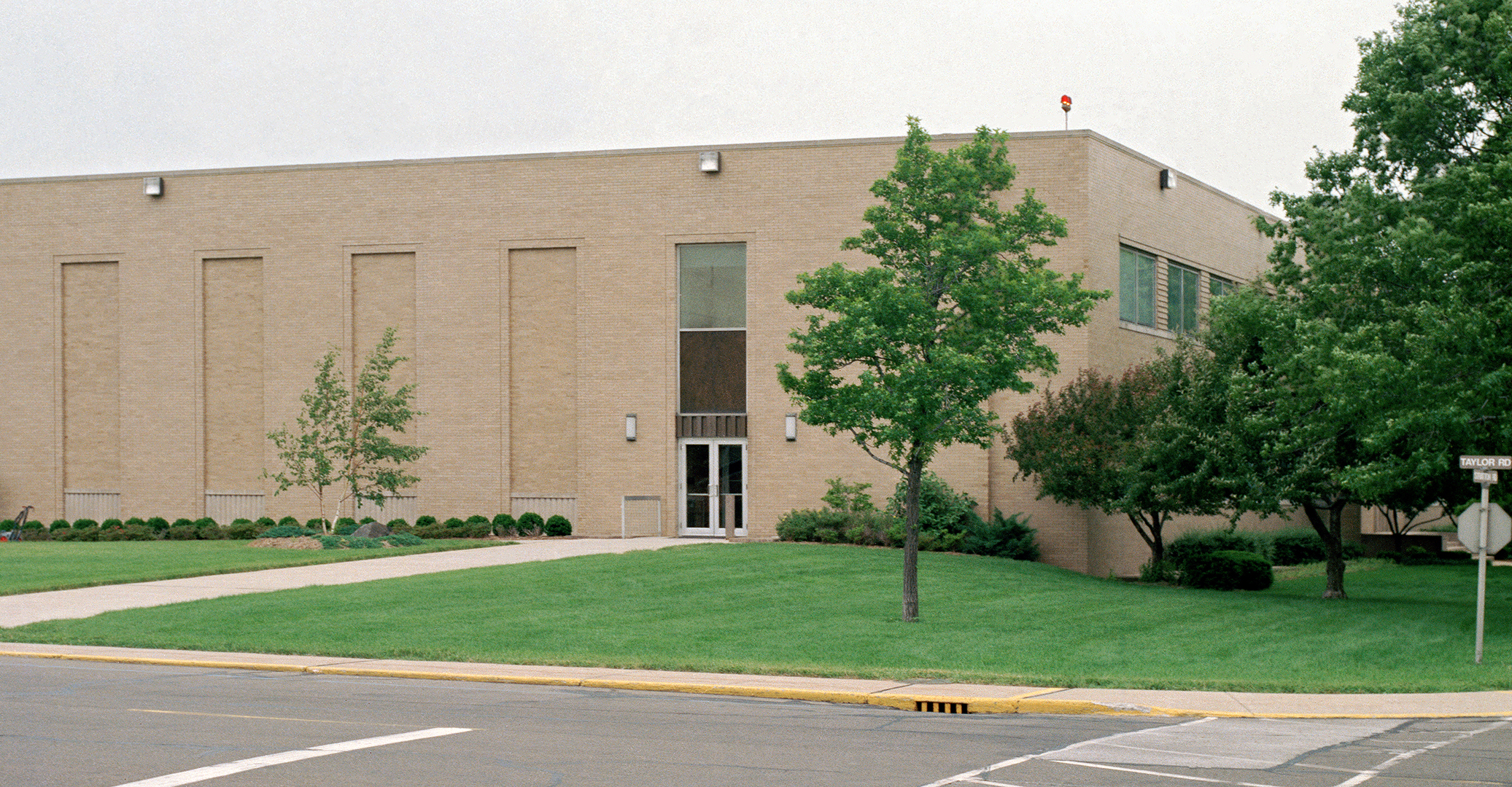 Exterior of building.