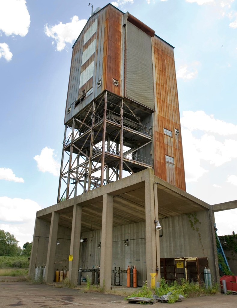 B-3 stand in disrepair