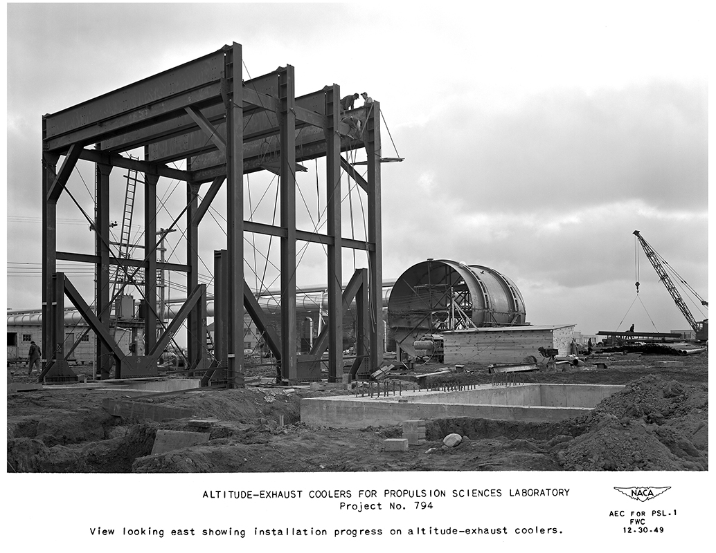 Frame for building.