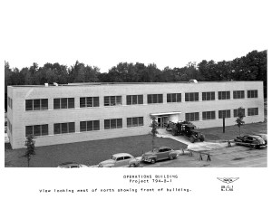 Exterior of office building