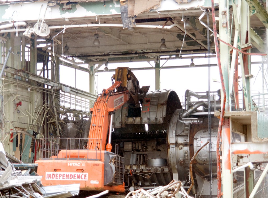 Demolition of facility