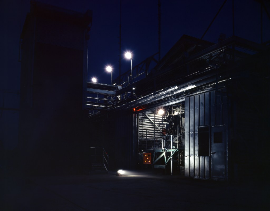 Exterior of J-1 at Night
