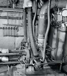 Air brake equipment inside the Pilot Plant