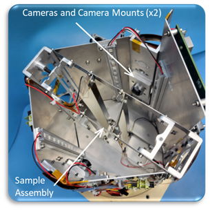 Internal view of FM2 engineering hardware.