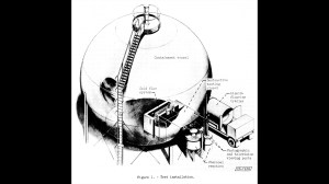Isometric drawing of the J-f facility