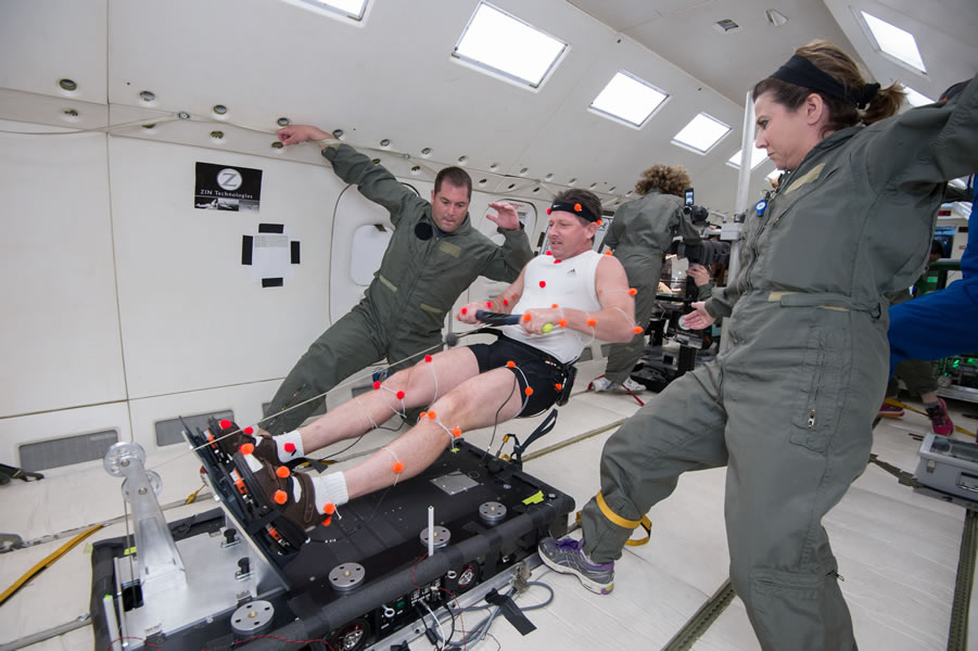 Photo Support for Reduced Gravity Office's Research Flights - Flight Opportunities Program (FOP) - HULK. Photo Date: June 25, 2015. Location: Ellington Field - C9 Aircraft.