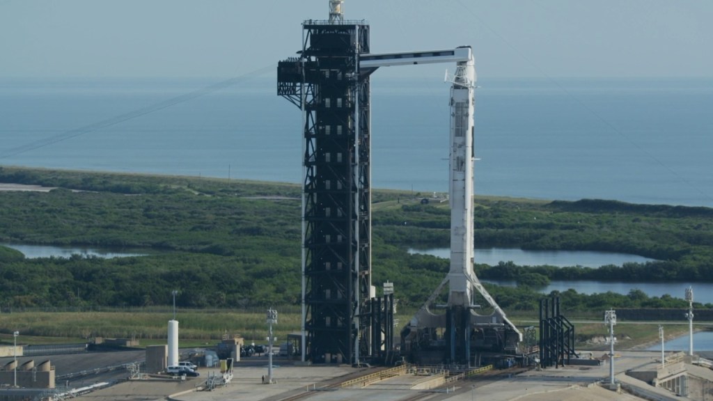 
			Dragon is ‘Go’ for Launch; Falcon 9 Fueling Underway - NASA			