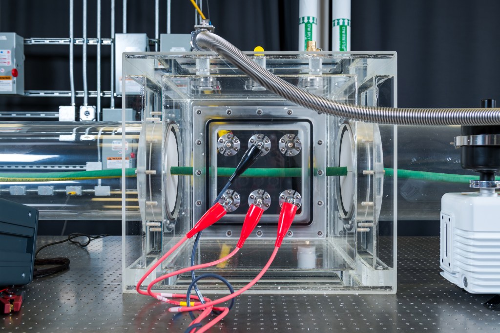 The HiACT rig operates in a room temperature environment at sea level pressure with a maximum electrical current of 1,500 amps.  