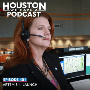 Houston We Have a Podcast Episode 401: Artemis II: Launch
Artemis II Launch Director Charlie Blackwell-Thompson looks out at Firing Room One at Kennedy Space Center