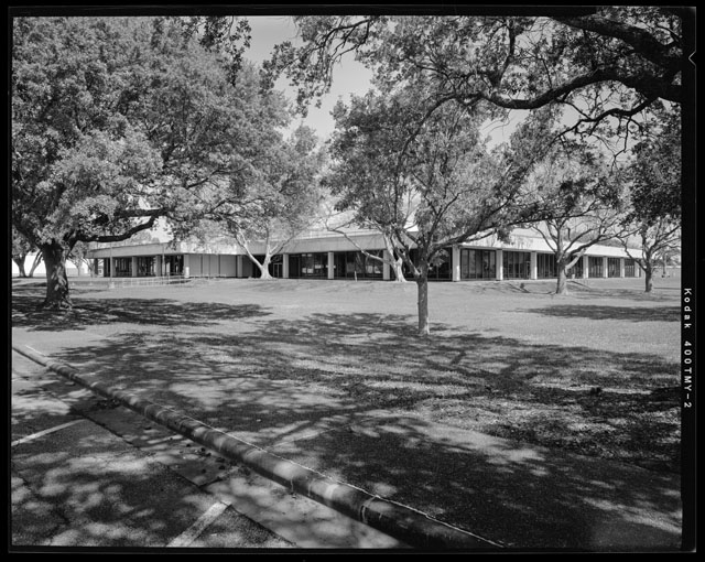 Architectural views of south east facing side of building 37