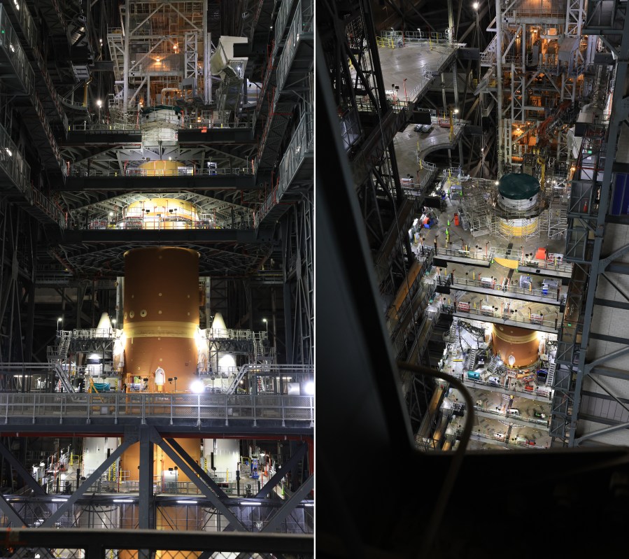 The Orion stage adapter connects the upper stage to the Orion spacecraft, isolates the spacecraft from hazardous gases, deploys small science satellites, and will be used in a maneuvering test during the Artemis II mission.