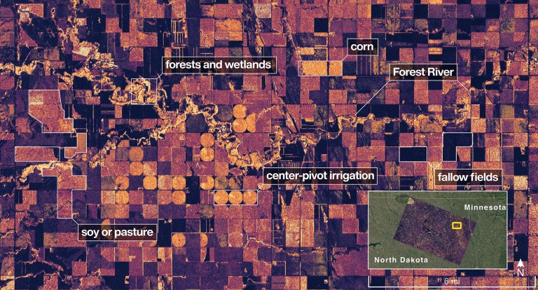 NASA-ISRO Earth Radar Satellite Sends First Striking Images of Planet’s Surface 3 nisar image 2 sept 25