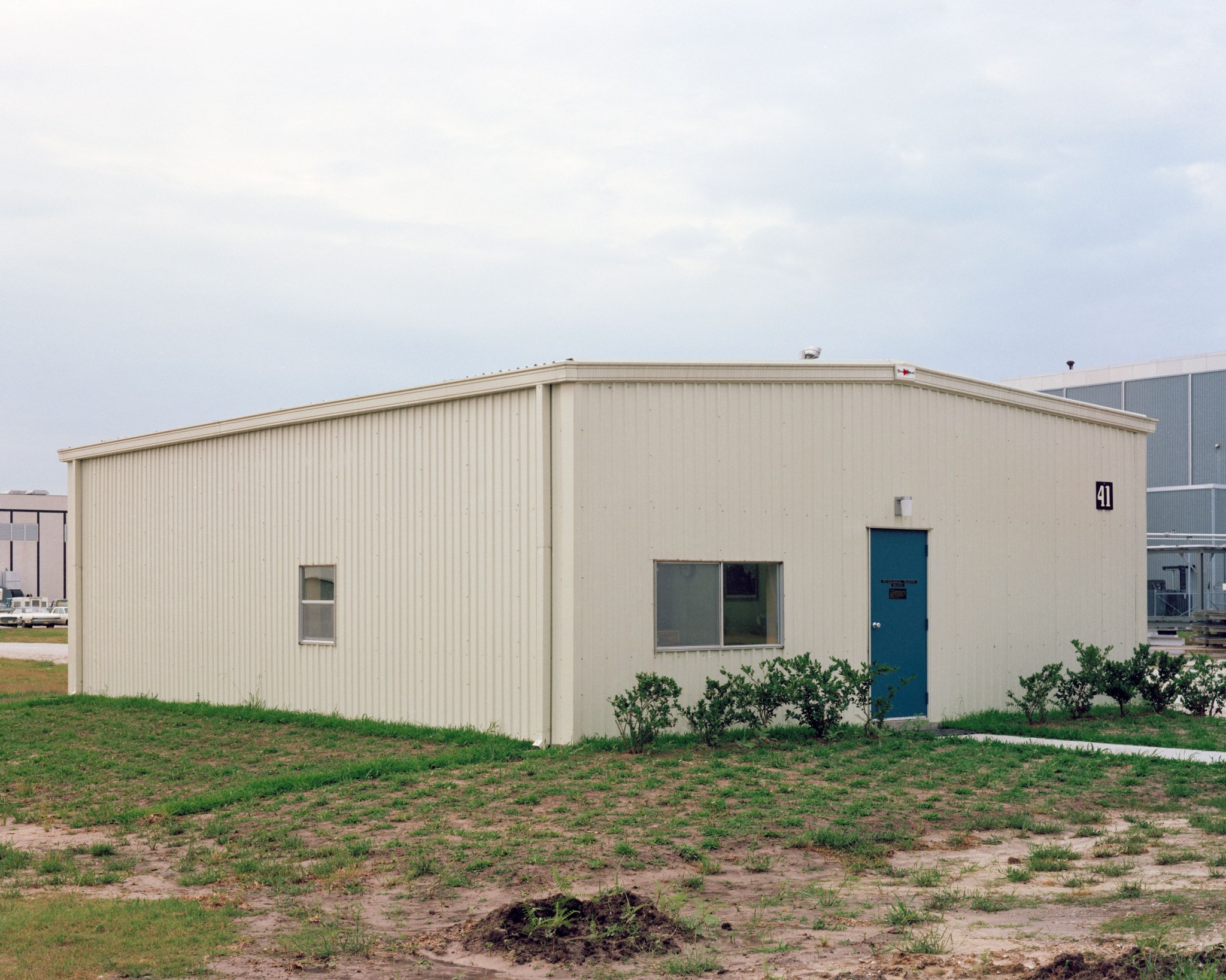 Seen in this view is the Physiological Training Branch, Building 41. MSC, Houston, TX