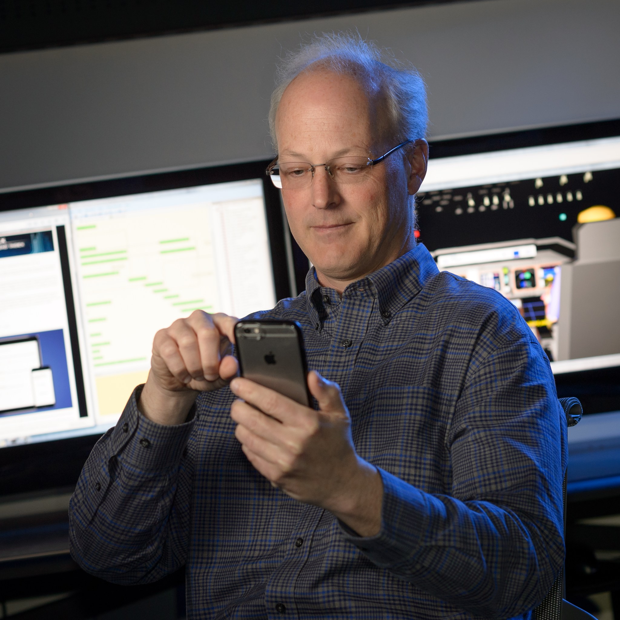 Portrait of Brian Gore at using the NASA TLX Task Load Index tool.
