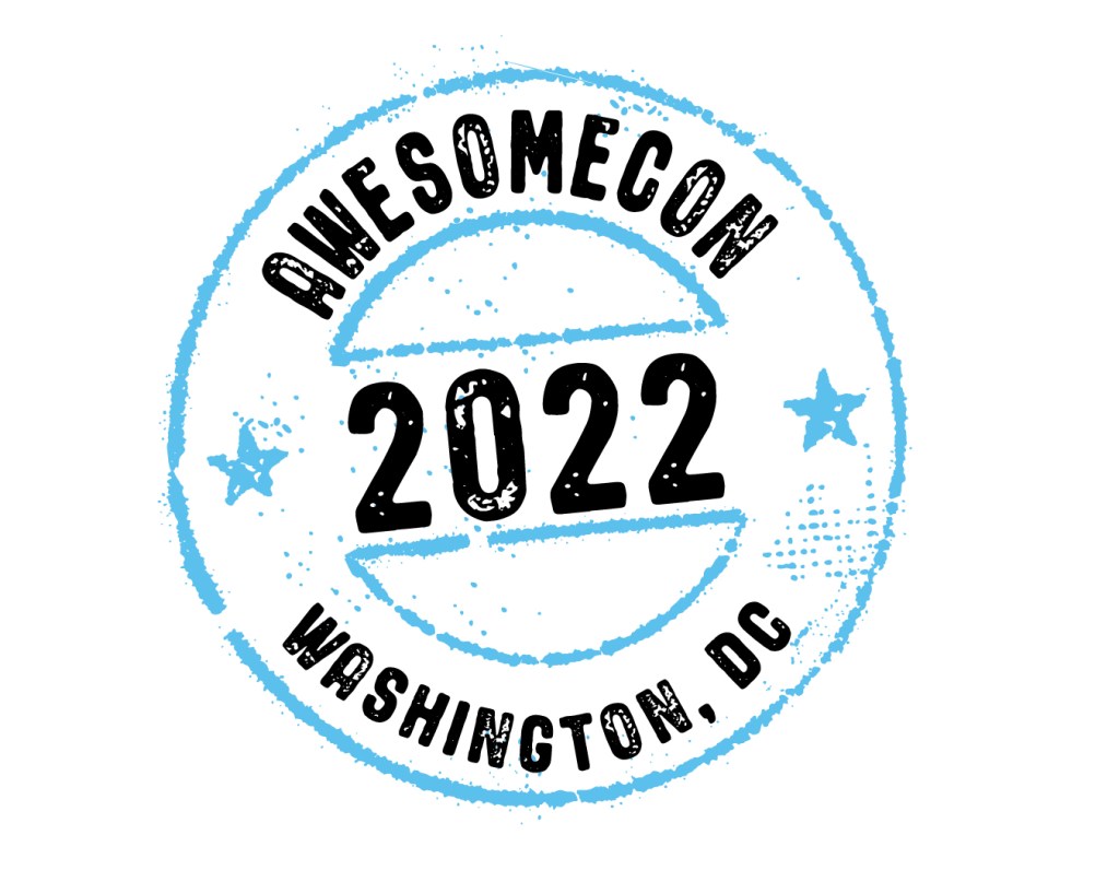 Awesome Con 2022 digital stamp.