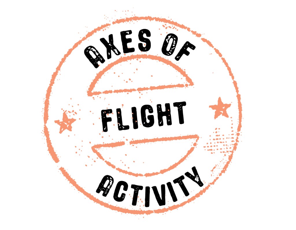 Axes of Flight Activity stamp.