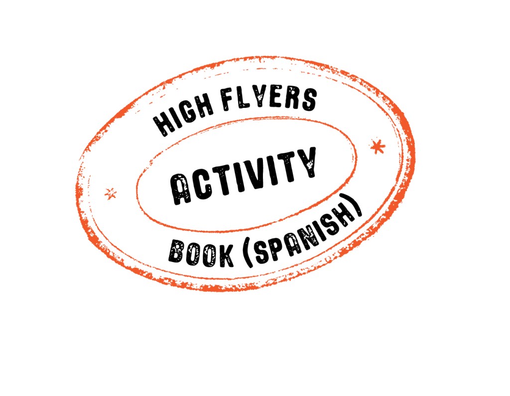 High Flyers Activity Book (Spanish) stamp.