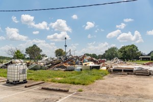 Historic photographic documentation of Building 227 demolition