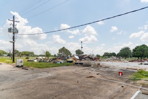 Historic photographic documentation of Building 227 demolition