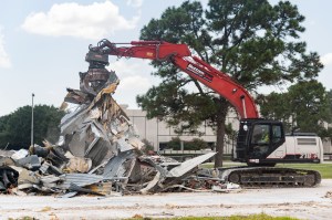 Historic photographic documentation of Building 227 demolition