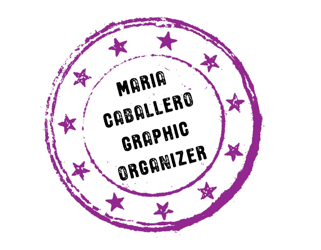 Maria Caballero Graphic Organizer stamp.