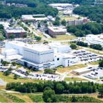 Aerial view Goddard Space Flight Center Greenbelt, Maryland.