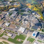 Areal view of Glenn Research Center located in Cleveland, Ohio