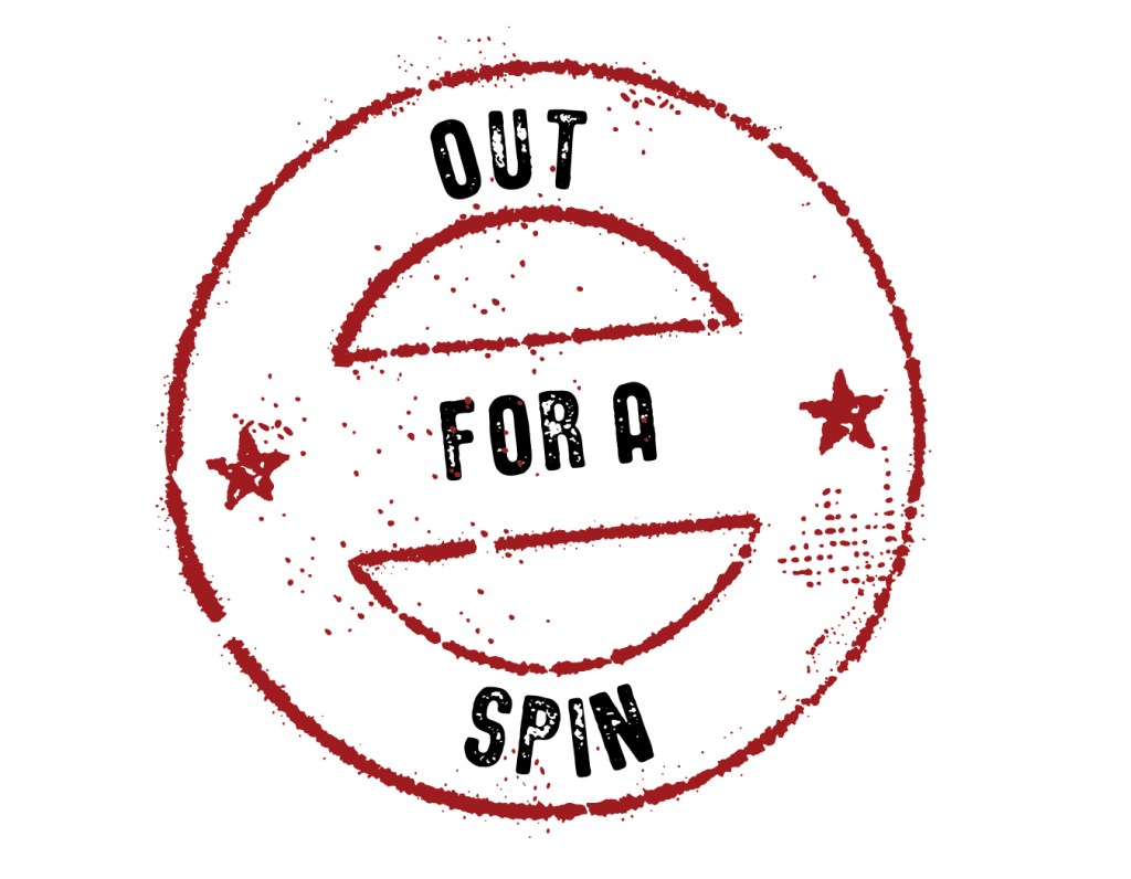 Out for a Spin activity stamp.