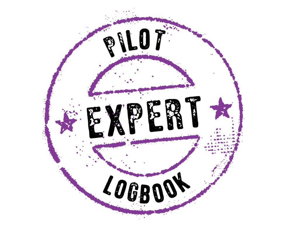 Pilot Logbook activity stamp.