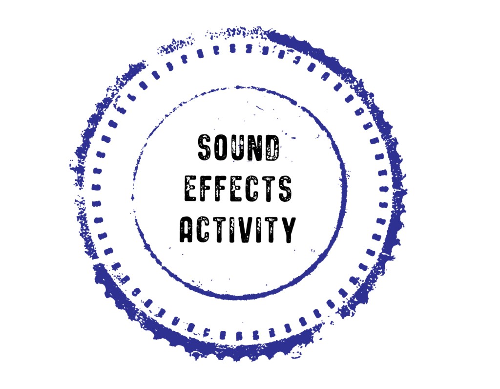 Sound Effects activity stamp.