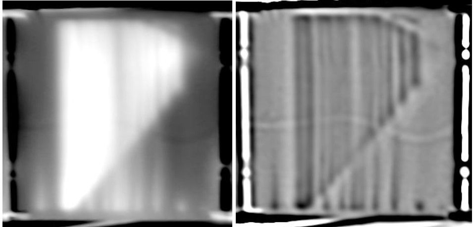 Each cooling tube was analyzed by plotting its temperature along the length of the tube, and the analogous tube in each panel directly evaluated. Temperature profiles for underperforming cooling tubes are readily apparent.