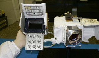 EVA IR Camera Flight Unit. Currently stored and available for use on the ISS