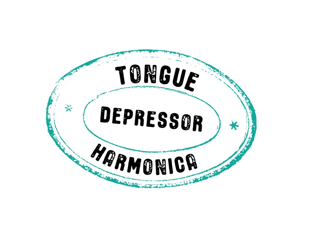 Tongue Depressor Harmonica activity stamp.