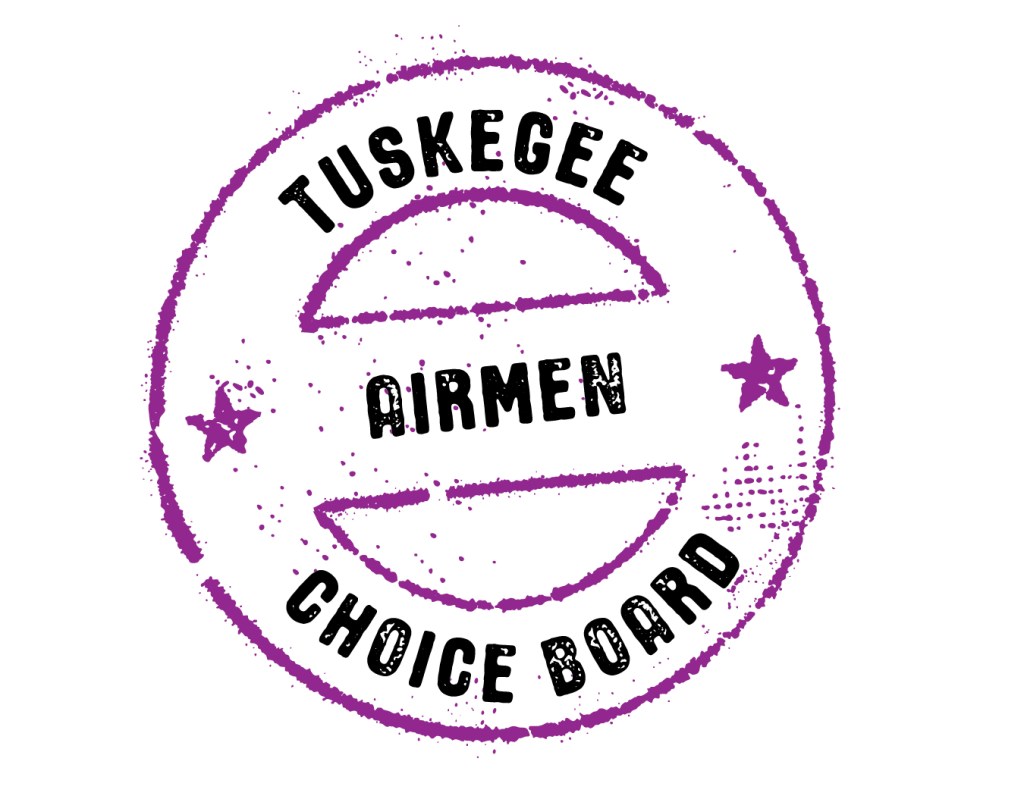 Tuskegee Airmen Choice Board stamp.