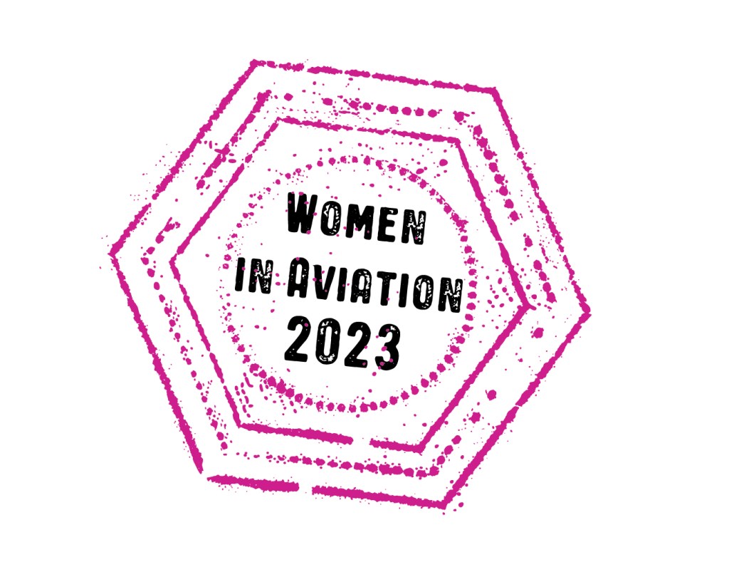 Women in Aviation 2023 Digital Stamp.