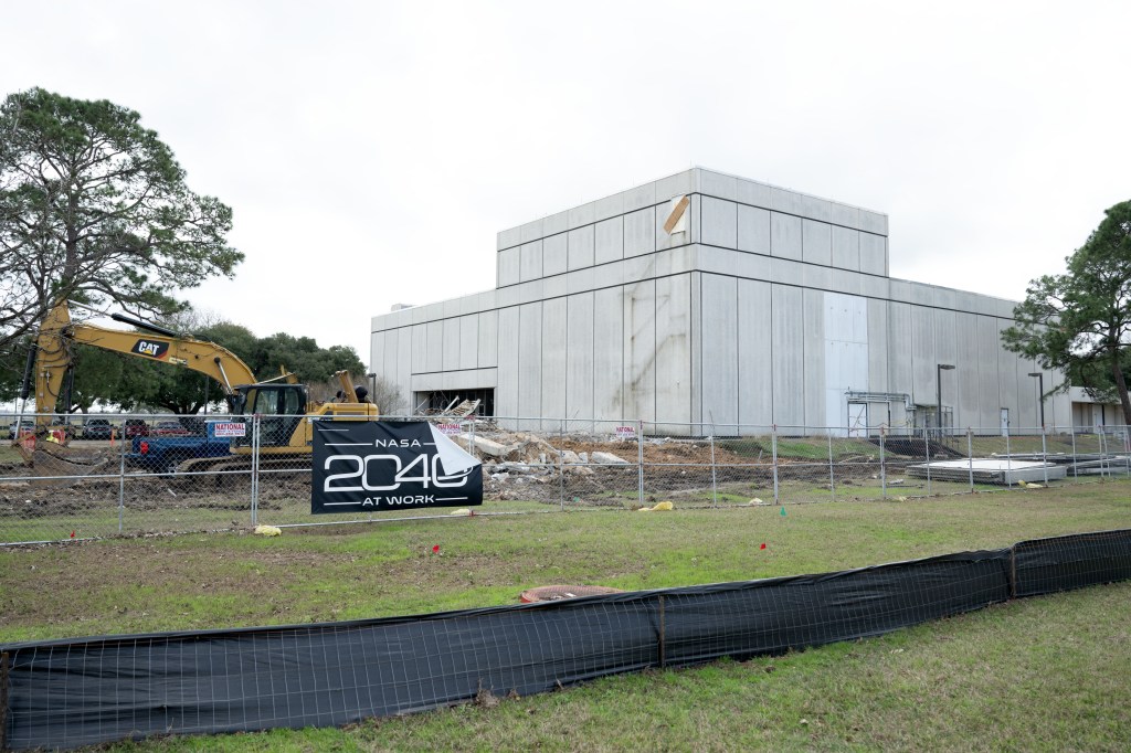 Photographic documentation of demolition of Building 37 - 09 February 2024