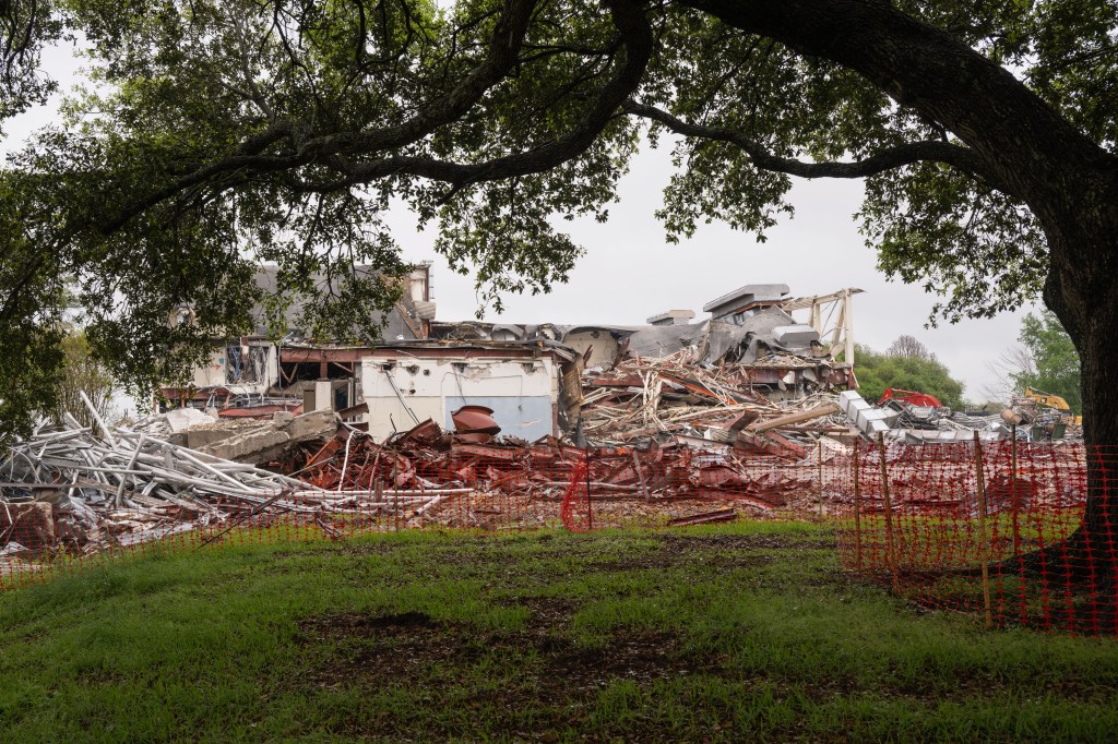 Photographic documentation of Building 37 demolition - 21 March 2024