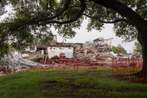 Photographic documentation of Building 37 demolition - 21 March 2024