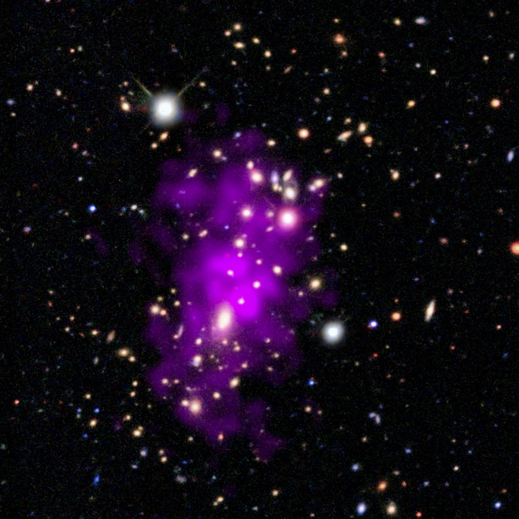 NASA’s Chandra Rings in New Year With Champagne Cluster