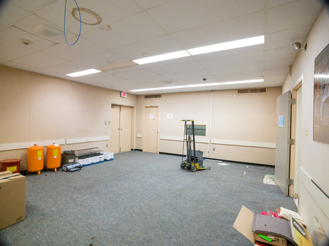 High resolution exterior and interior architectural photos of building 41 (next to Bldg. 36).