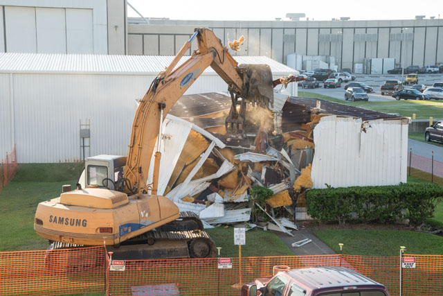 Demolition of JSC building 41