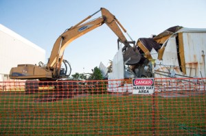 Demolition of JSC building 41