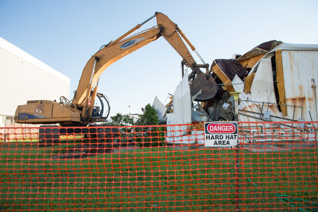 Demolition of JSC building 41