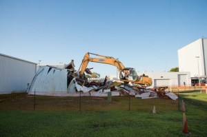Demolition of JSC building 41