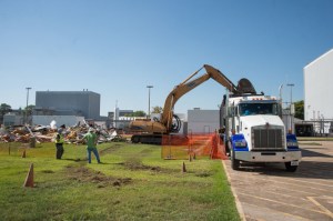 Demolition of JSC building 41