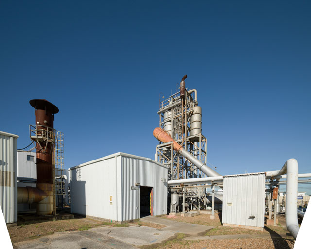 Building 222F - Historical Documentation. View looking South West.