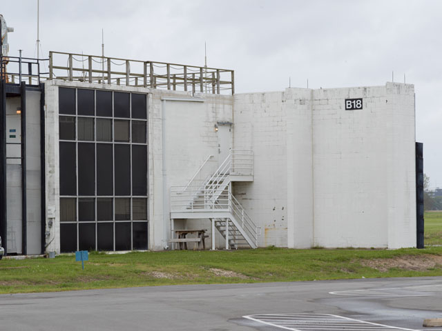 Historic Photo Survey Documentation of Building 18.